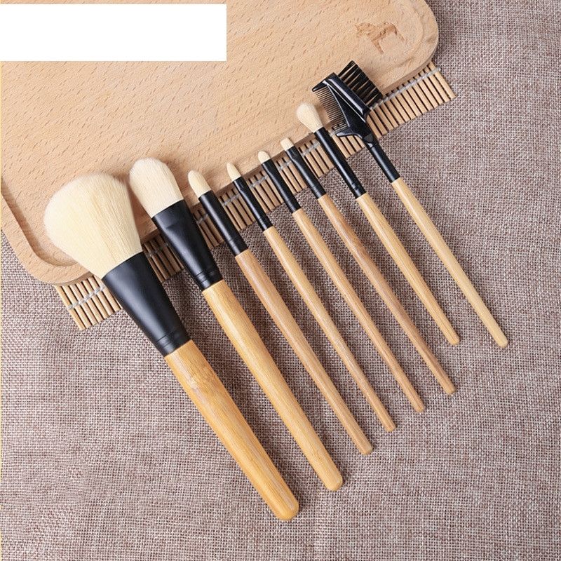 Simple Fashion Contrast Color Wooden Handle Single Makeup Brush Wholesale Nihaojewelry