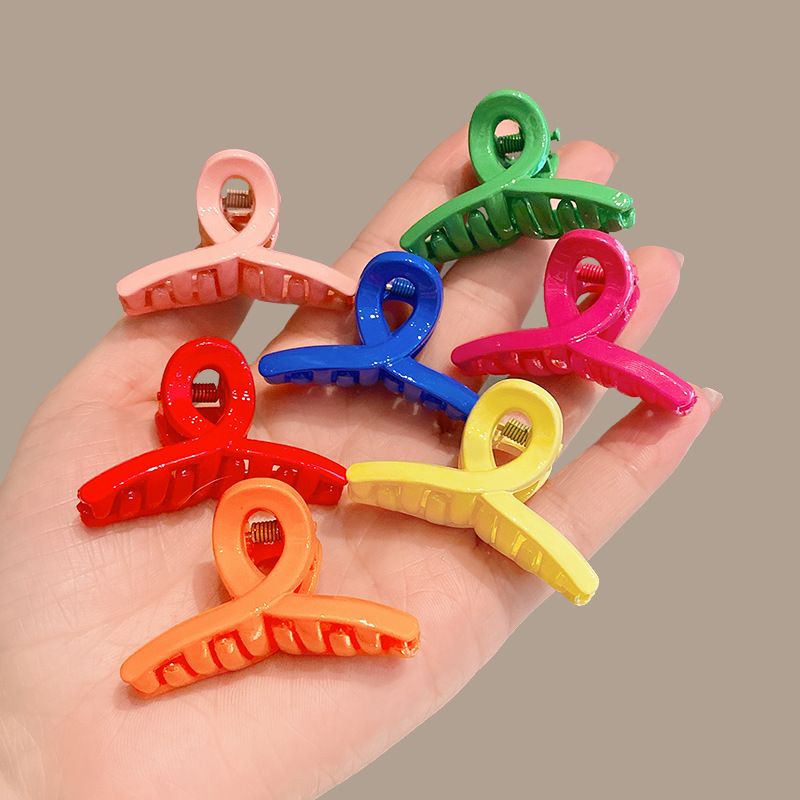 Simple Cute Style Candy Color Mini Claw Clip Hair Clip