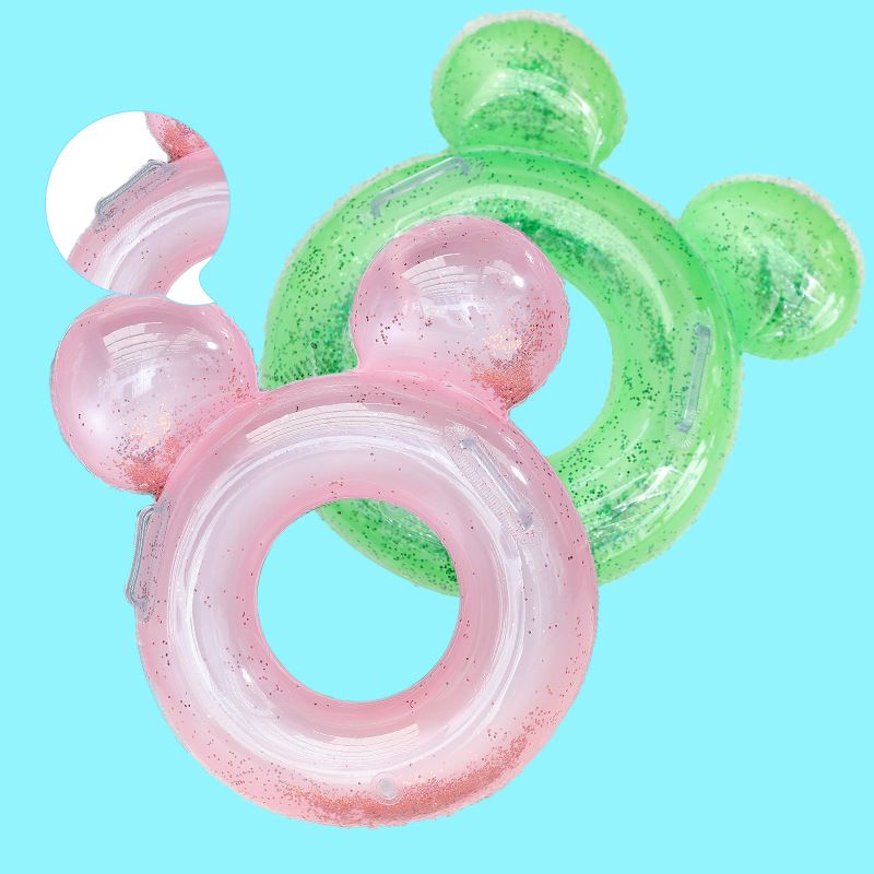 New Cat Head Rabbit Shaped Mermaid Adult Inflatable Water Swimming Ring