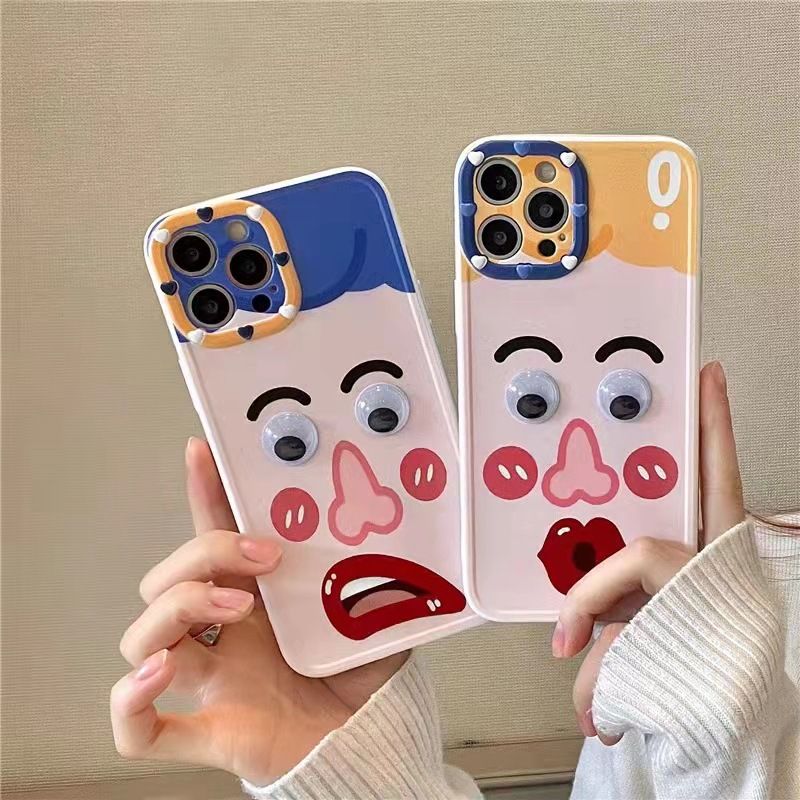 Fashion Funny Expression Iphone13 Phone Case Cartoon Protective Cover