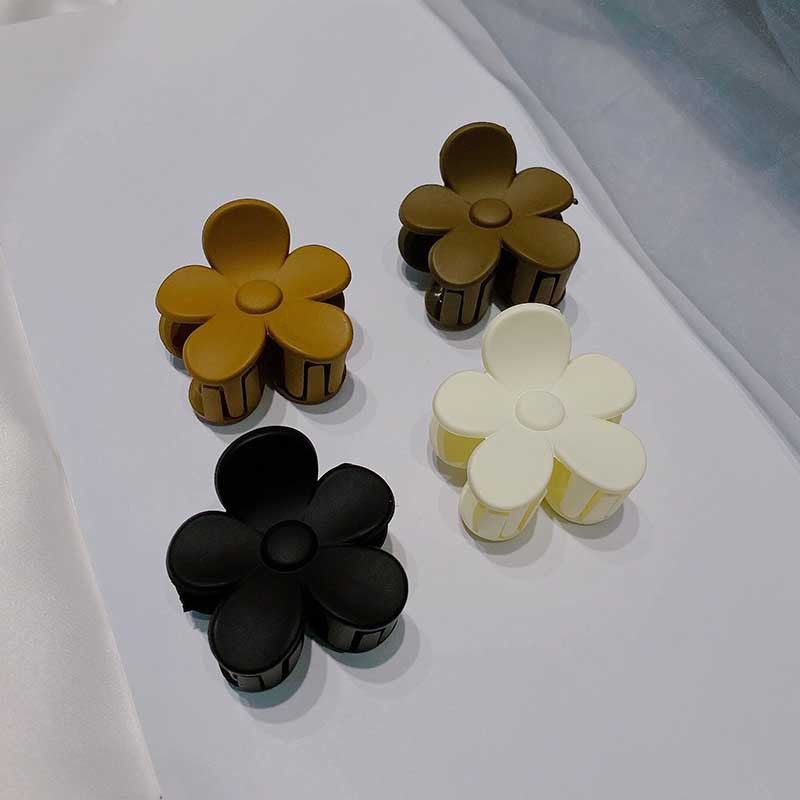 Fashion Simple Flowers Shape Women's Ponytail Small Hair Clip Hair Accessories