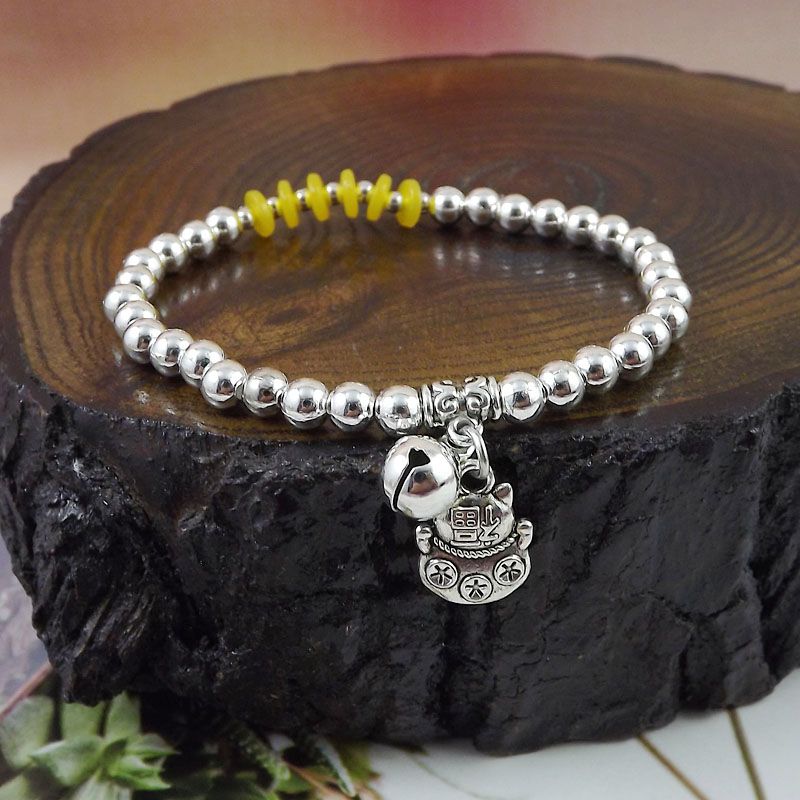 Ethnic Style Bohemian Silver Plated Handmade Diy Bracelet