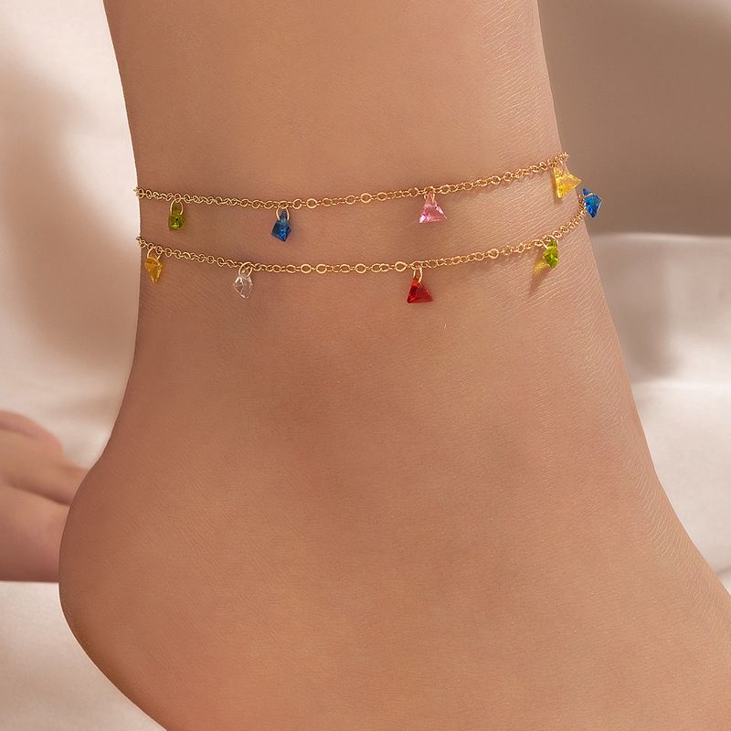 Fashion Alloy Geometric Pattern Anklet Daily