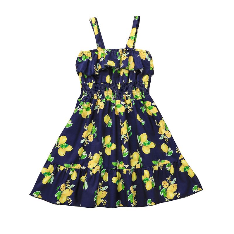 Fashion Cute Little Girl's Skirt Fruit Printed Dress