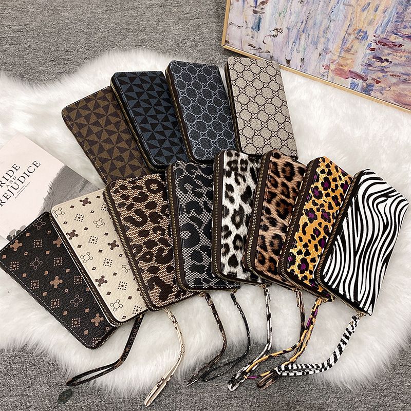 Animal Fashion Artificial Leather Printing Zipper Square Style 1 Style 2 Style 3 Wallets