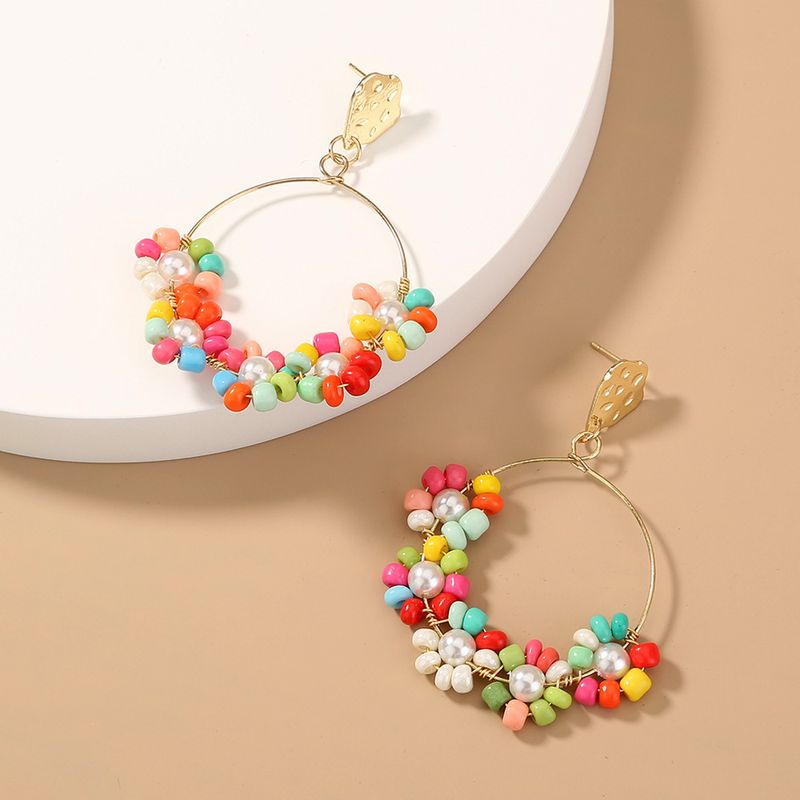 Wholesale Jewelry 1 Pair Fashion Geometric Alloy Drop Earrings