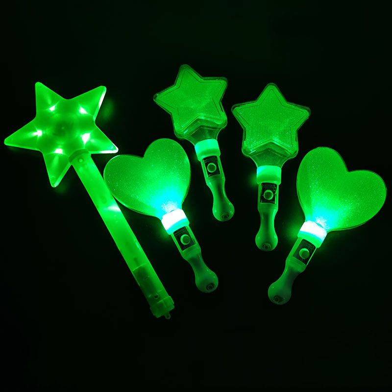 Cute Five-pointed Star Shape Glow Stick Support Concert Light Stick Luminous Children Toy