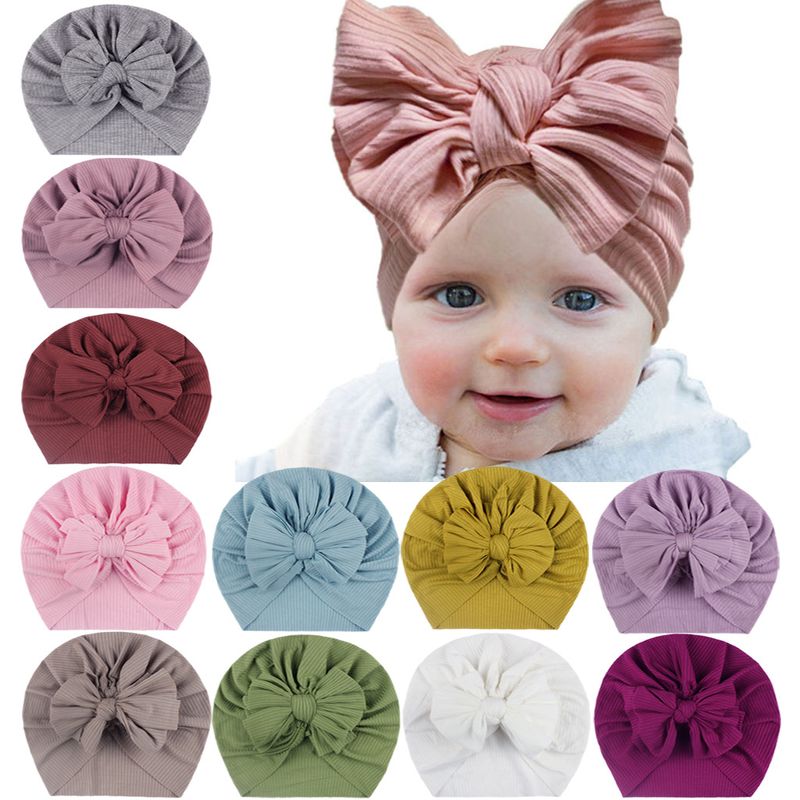Fashion Stripe Bow Knot Baby Clothes