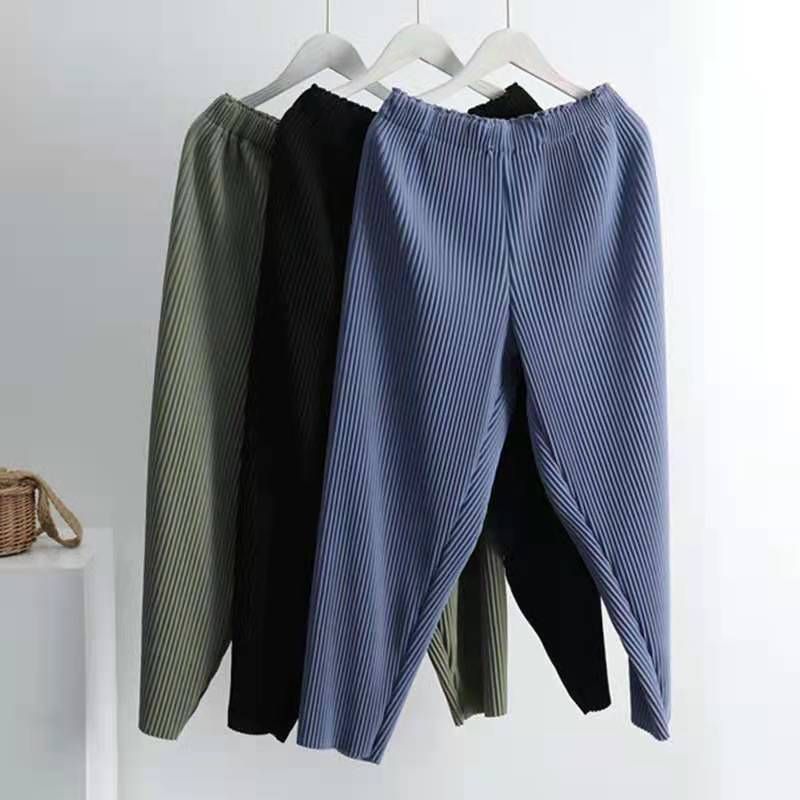 Women's Casual Solid Color Crop Pants Casual Pants