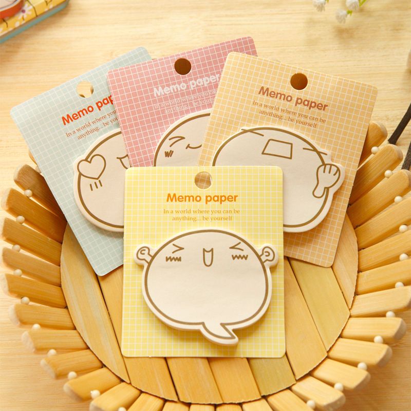 New Creative Cute Yellow Cartoon Memo Sticky Note