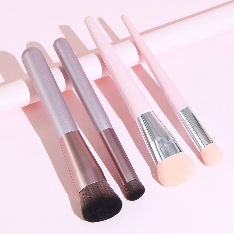 Fashion Seamless Concealer Oblique Round Head Powder Brush Makeup Tools