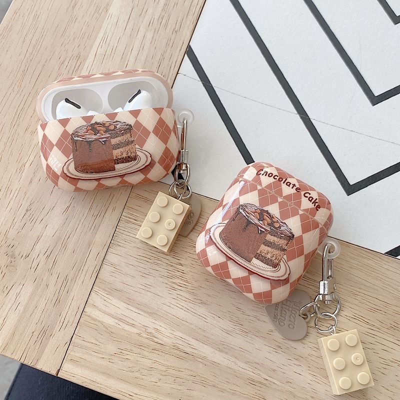 Chocolate Cake + Pendant Imd For Airpods 1/2/pro/3 Earphone Sleeves