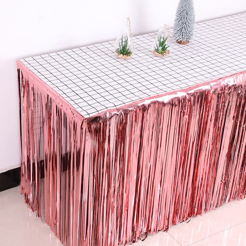 Solid Color Pet Tablecloth Birthday Tableware
