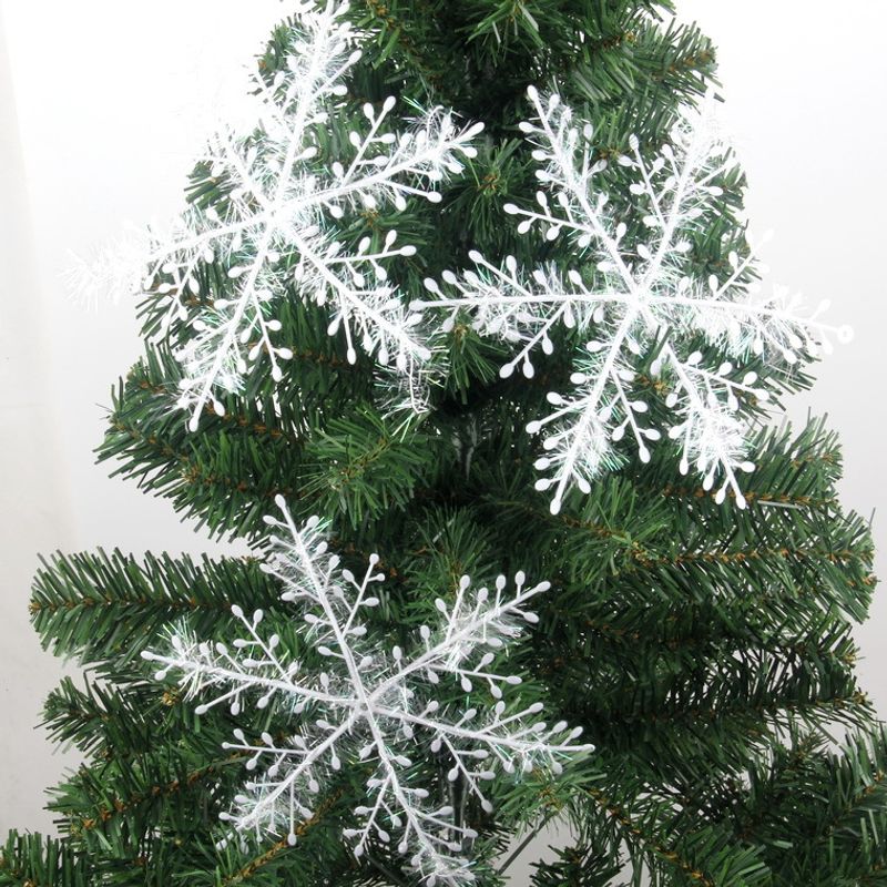 Christmas Snowflake Plastic Party Decorative Props