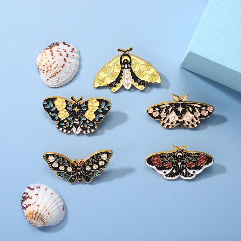 Mode Schmetterling Legierung Einbrennlack Broschen