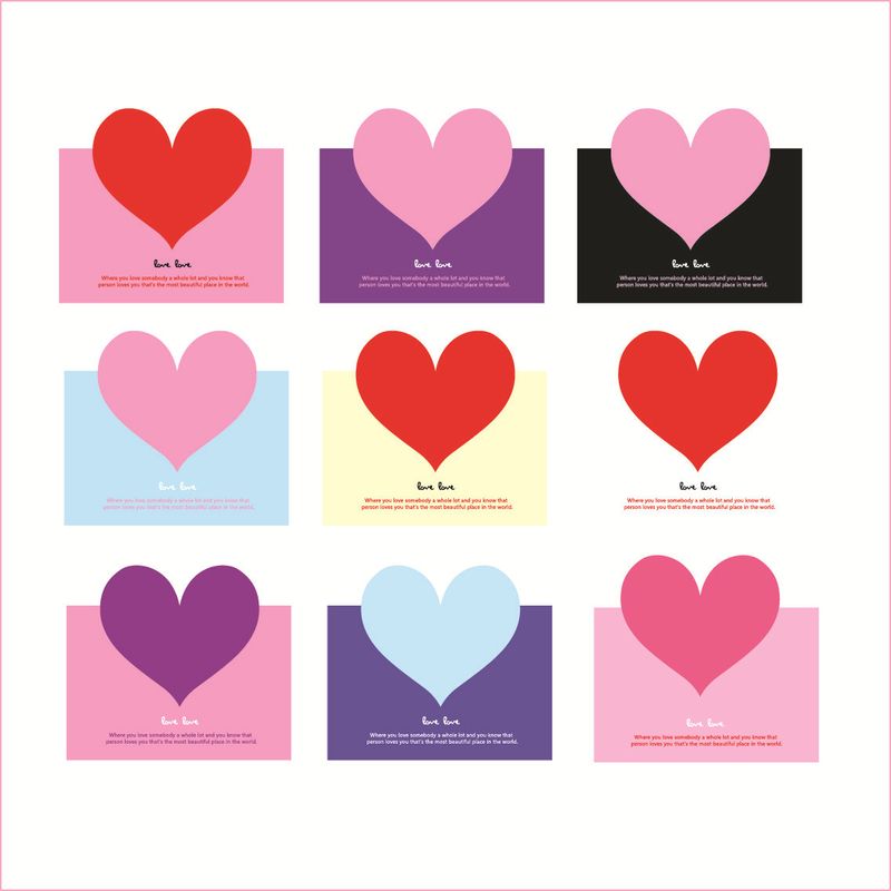 Cute Love Paper Card