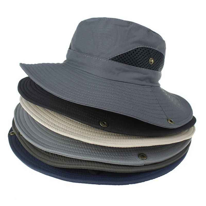 Unisex Simple Style Solid Color Elastic Drawstring Design Flat Eaves Sun Hat