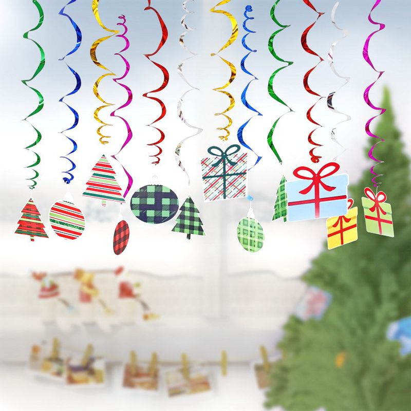 Christmas Christmas Tree Letter Snowman Pvc Party Decorative Props