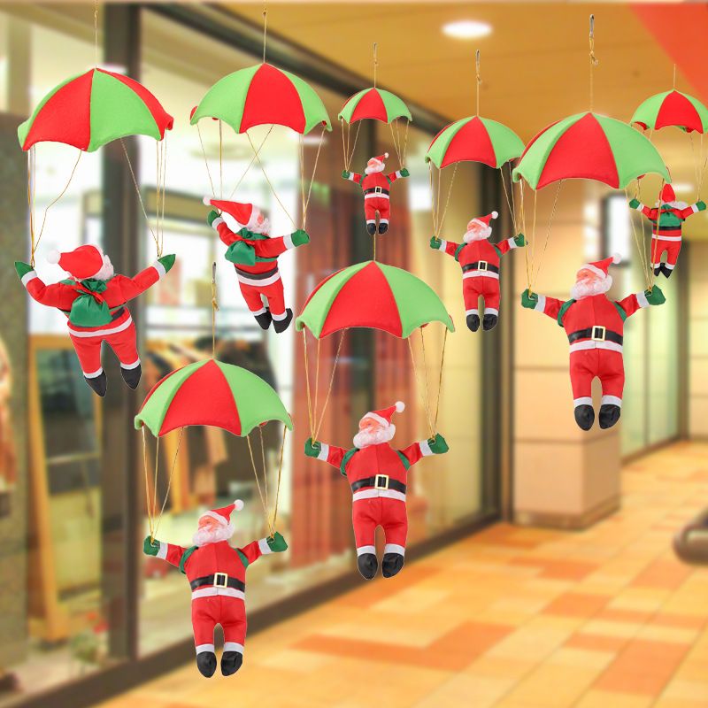 Christmas Santa Claus Nylon Party Decorative Props
