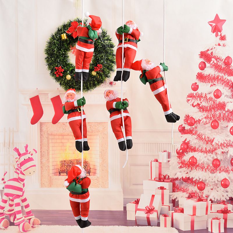 Christmas Santa Claus Cloth Party Decorative Props