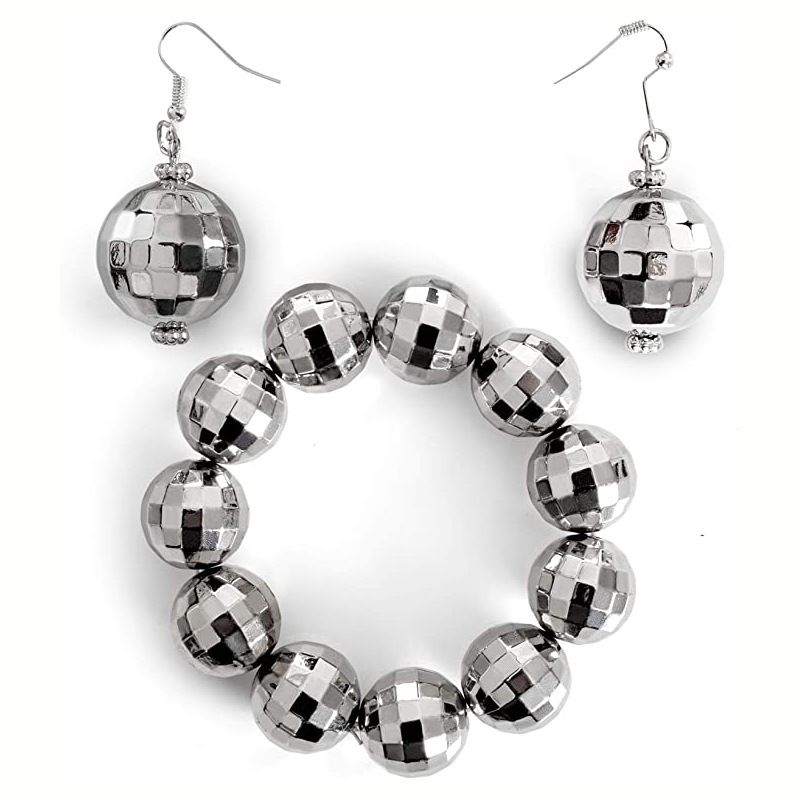Fashion Ball Alloy Earrings Necklace