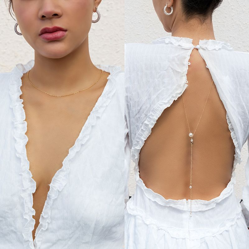 Fashion Geometric Alloy Plating Necklace