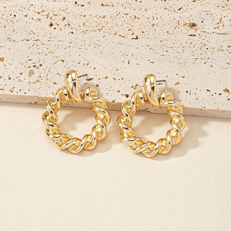 Fashion Geometric Alloy Plating Earrings