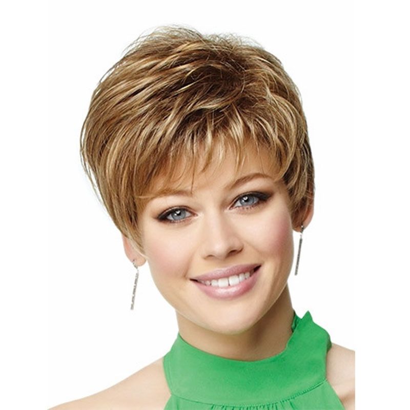 Women's Fashion Casual High Temperature Wire Side Points Curls Wigs
