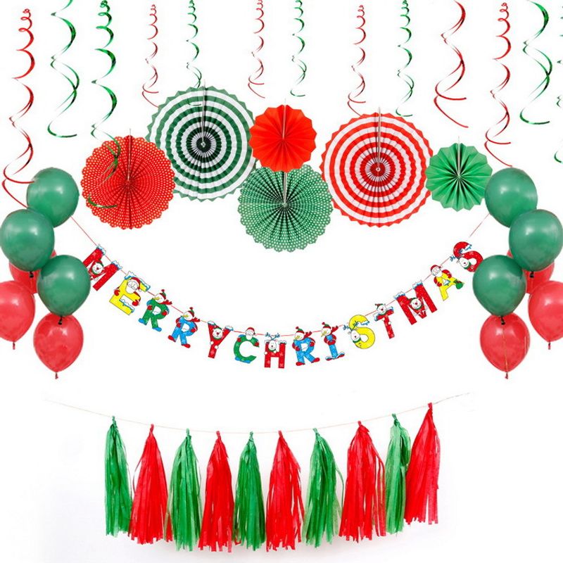 Navidad Letra Papel Fiesta Atrezzo Decorativo