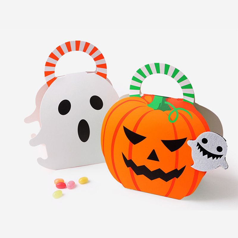 Halloween Pumpkin Ghost Paper Party Gift Wrapping Supplies