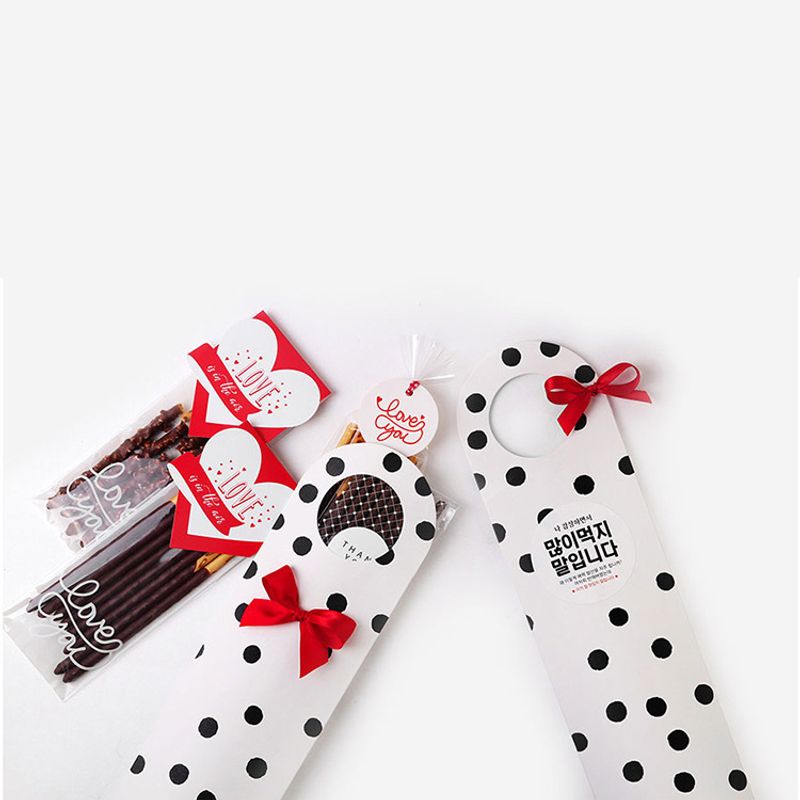 Polka Dots Love Paper Gift Wrapping Supplies