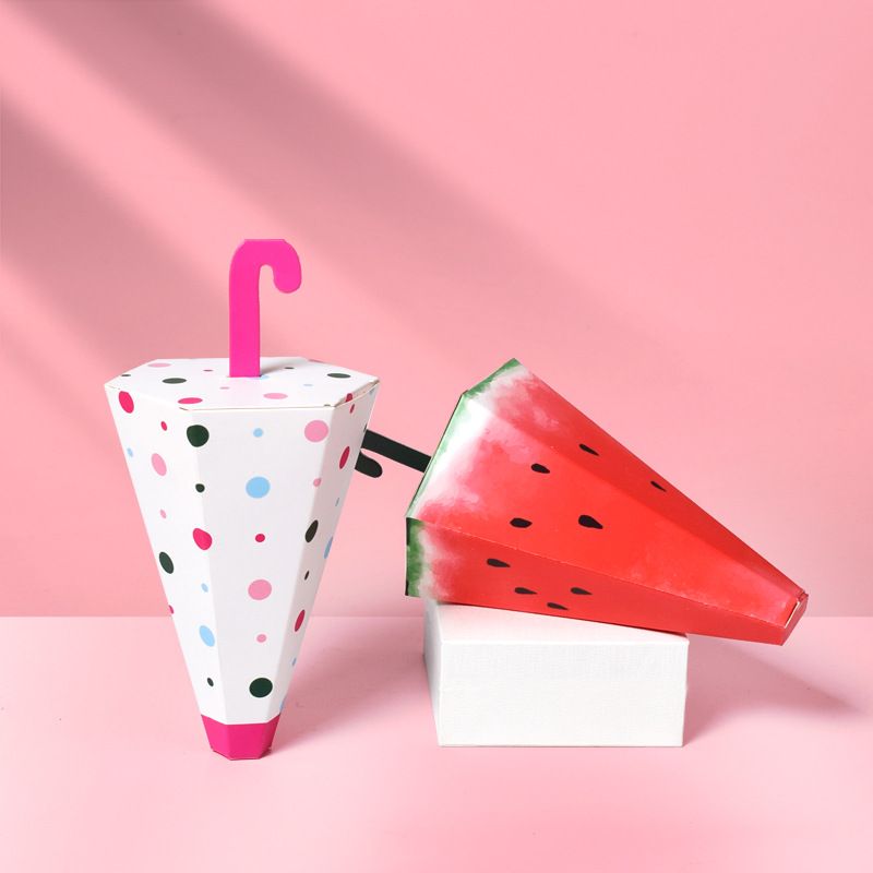 Cartoon Watermelon Paper Gift Wrapping Supplies