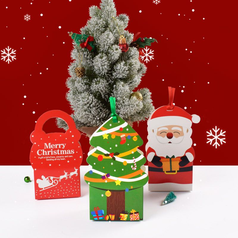 Weihnachtsbaum-weihnachtsmann-papier-party-geschenk Artikel