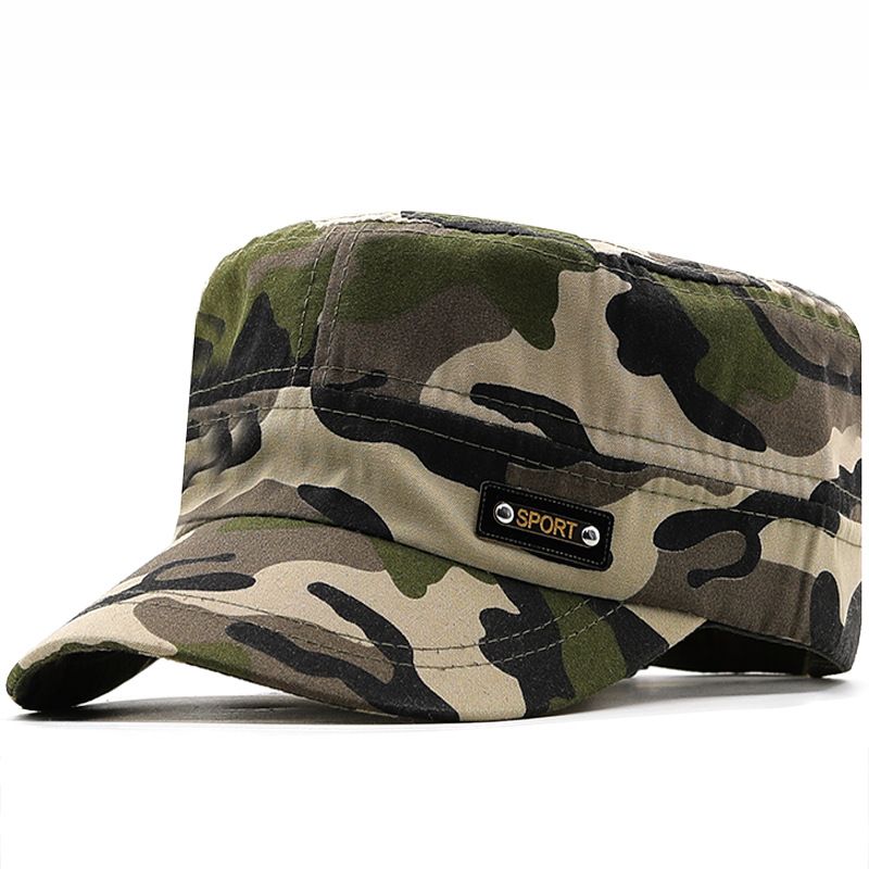 Männer Basic Tarnung Stickerei Militärischer Hut