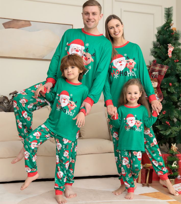 Fashion Santa Claus Home Pajamas