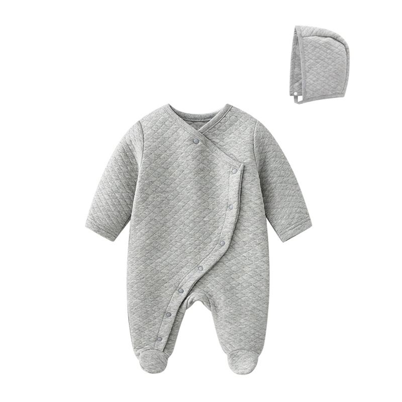 Casual Solid Color 100% Cotton Baby Clothes