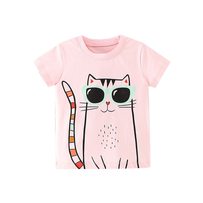Mode Katze 100% Baumwolle Baby Kleidung