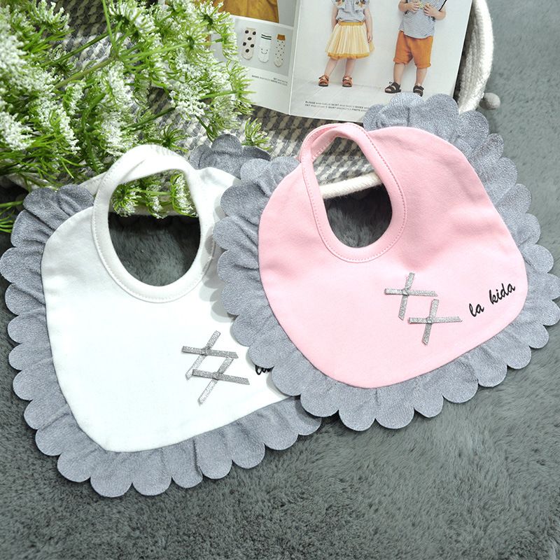 Fashion Solid Color 100% Cotton Saliva Towel Baby Clothes