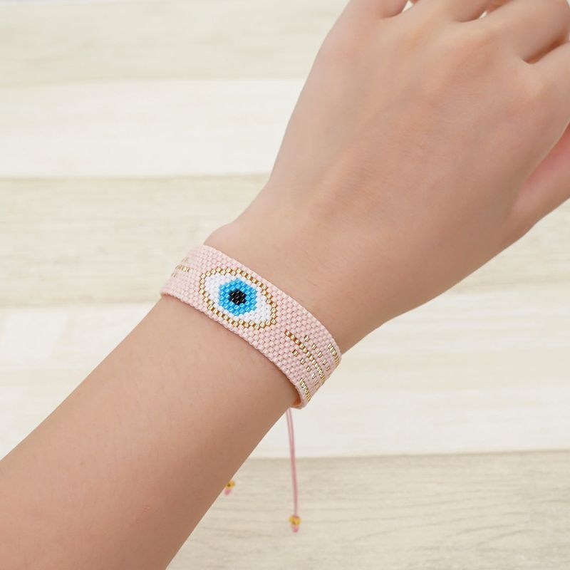 Mode Auge Glas Perlen Armbänder