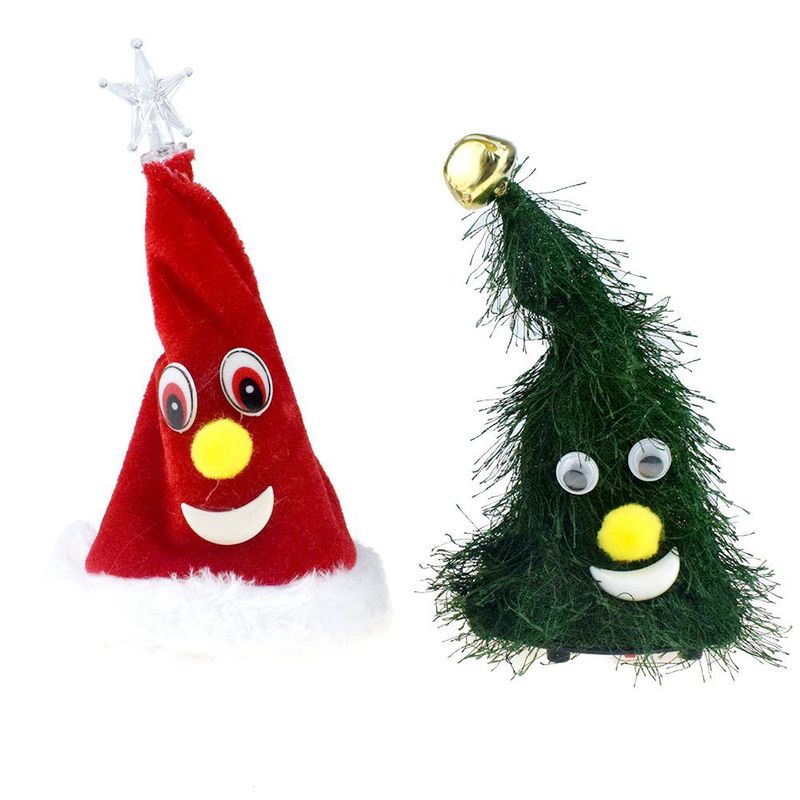 Weihnachten Weihnachtsmütze Kunststoff Gruppe Ornamente