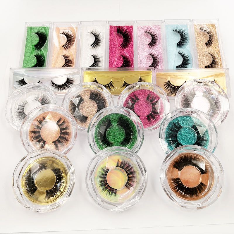 Natural Thick Three Dimensional Stereo False Eyelashes One-pair Package
