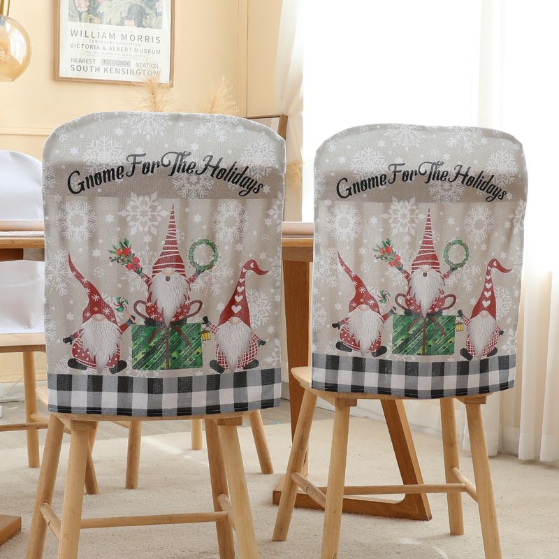 Christmas Rudolf Cloth Party Chair Cover