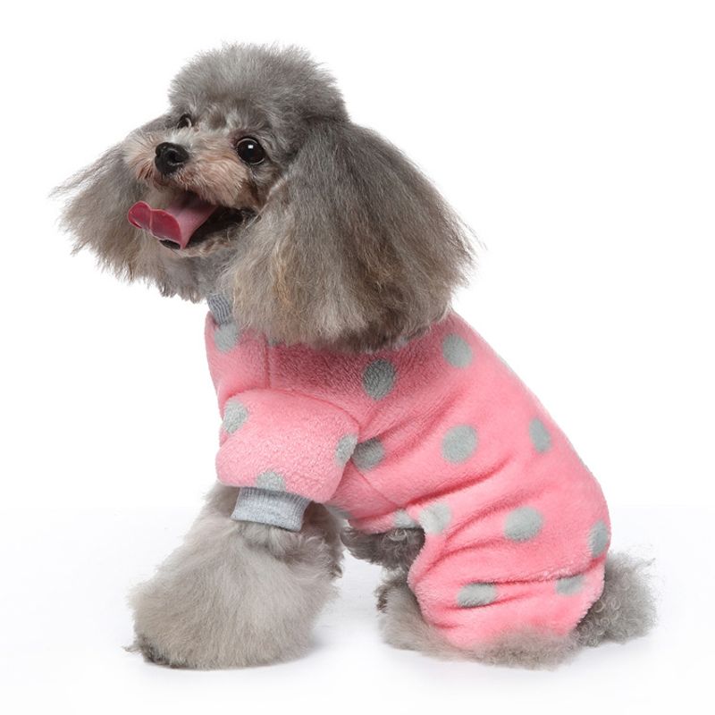 Casual Polyester Color Block Pet Clothing