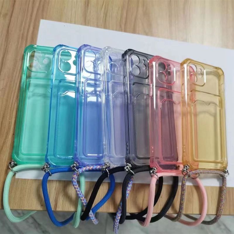 Einfacher Stil Transparent Tpu Kunststoff   Telefon Fällen