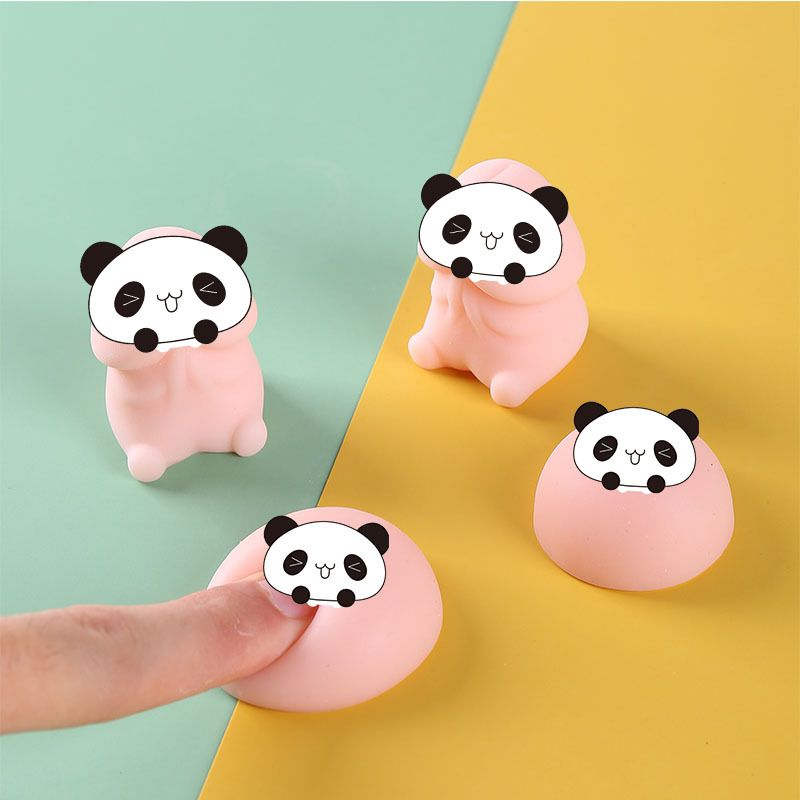 Decompress Solid Color Vent Creative Novelty Soft Rubber Toy