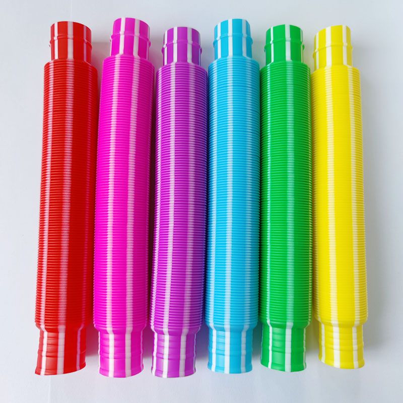 New Two-tone Extension Twist Tube Children Vent Pressure Reduction Toy