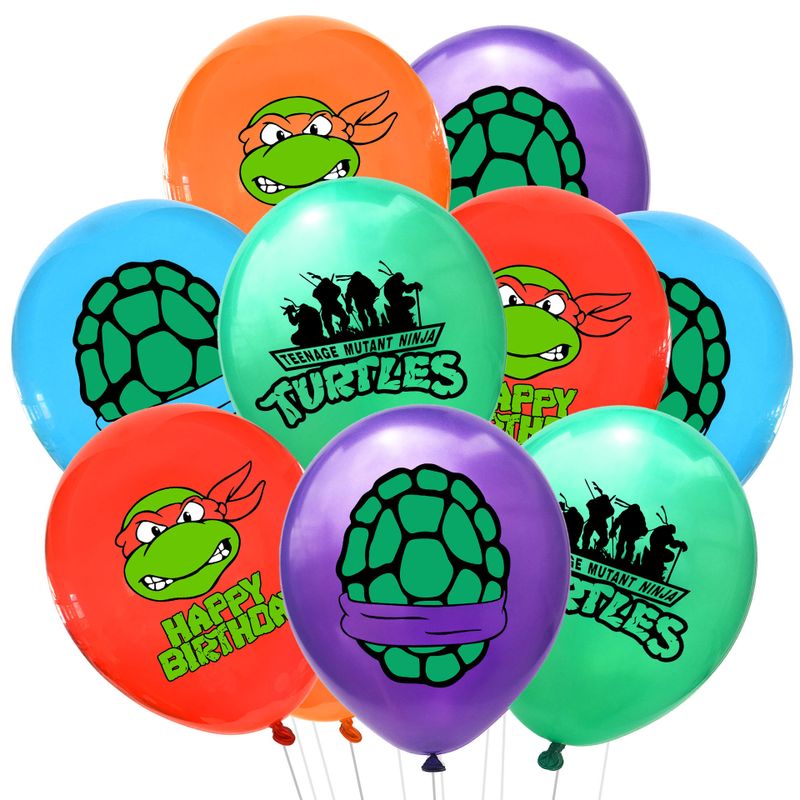 Birthday Cartoon Emulsion Birthday Balloons