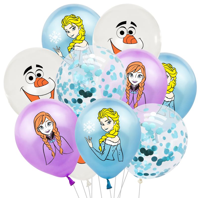 Birthday Cartoon Character Emulsion Birthday Balloons