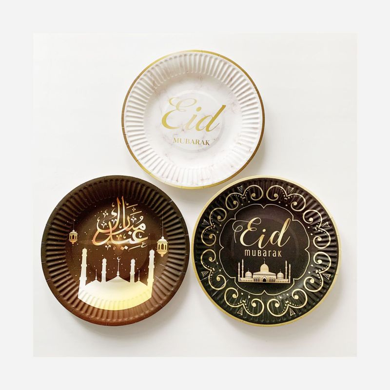 Eidmubarak Castle Paper Party Tableware