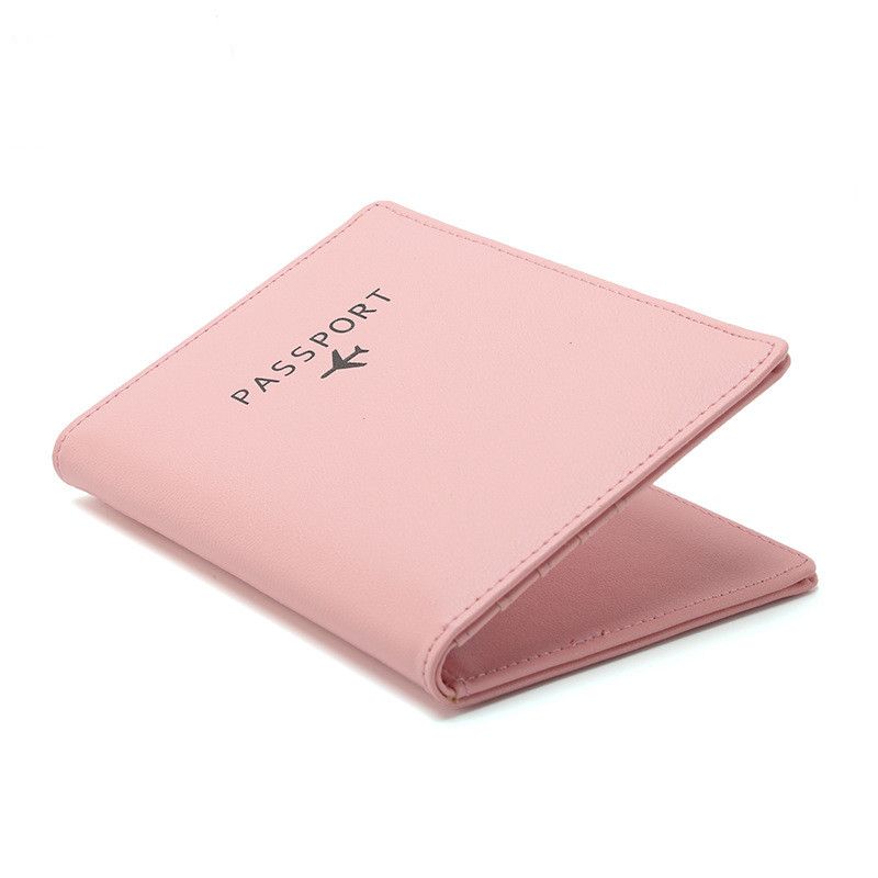 Unisex All Seasons Pu Leather Letter Solid Color Fashion Square Open Card Holder